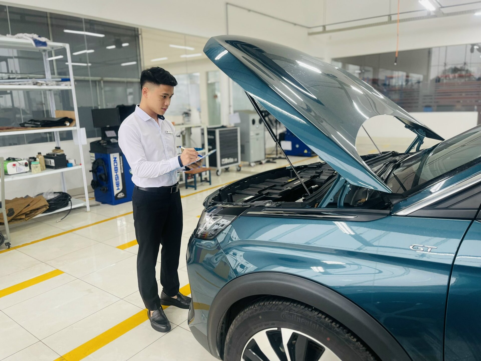 KHÔNG KHÍ LÀM VIỆC SAU KỲ NGHỈ TẾT TẠI THACO AUTO THÁI BÌNH